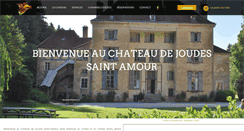 Desktop Screenshot of chateau-de-joudes.com